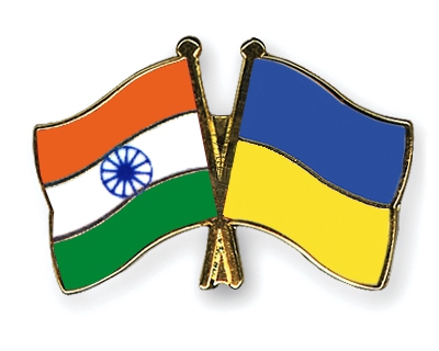 India - Ukraine. Flat Stanley exchange.