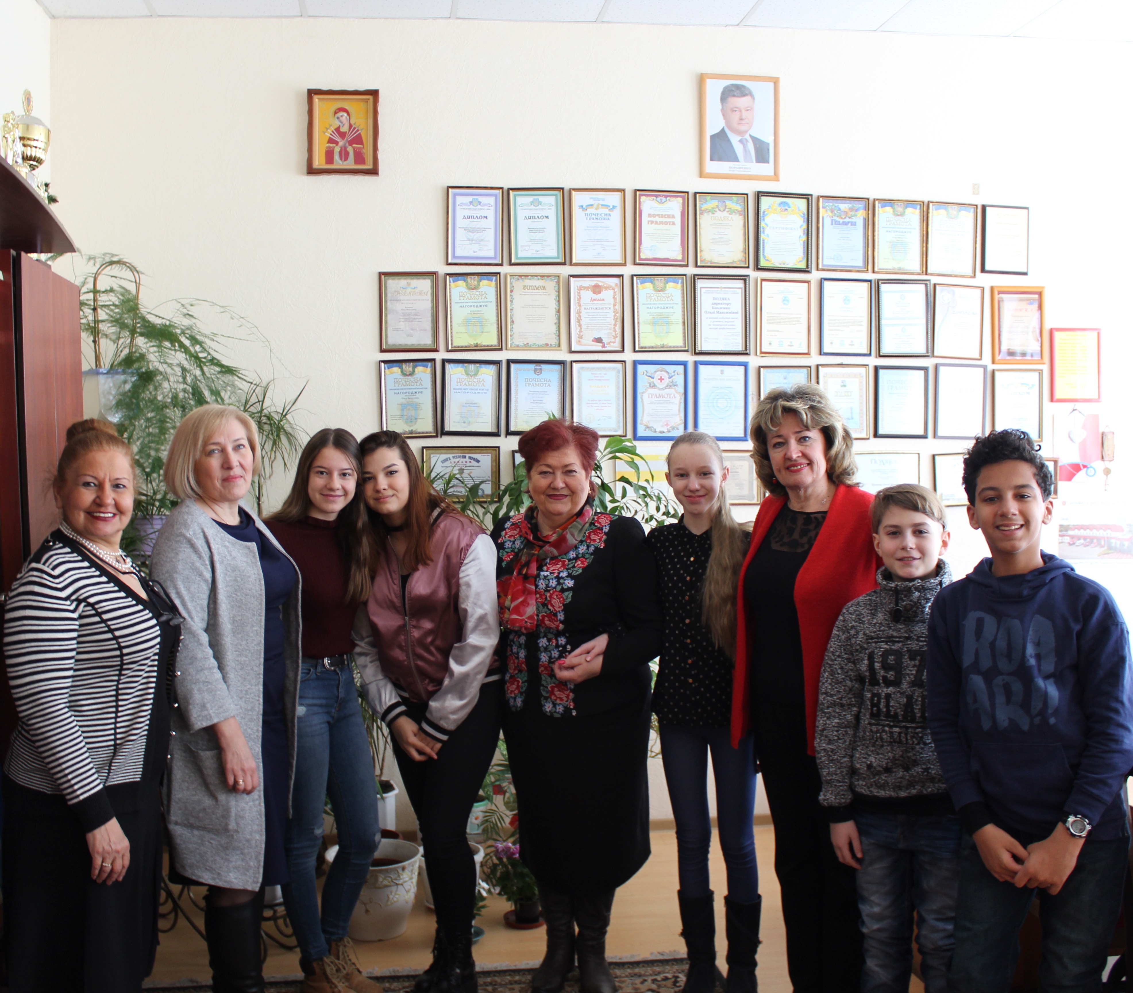 Turkish students visited Brovary gymnasium
